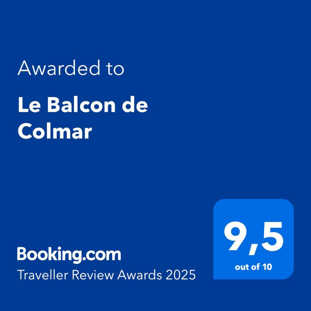 Le Balcon De Colmar Apartment Exterior photo